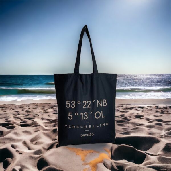 Tas "Terschelling" met coördinaten - Afbeelding 4