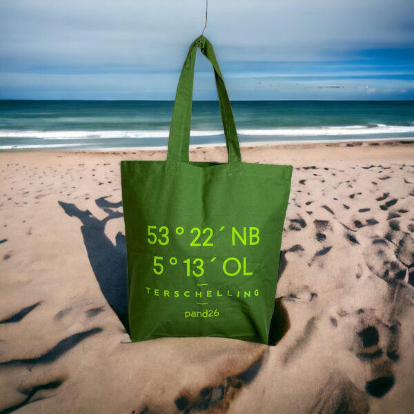 Tas "Terschelling" met coördinaten - Afbeelding 2