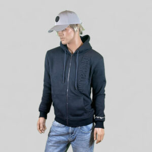 vest Terschelling met capuchon navy