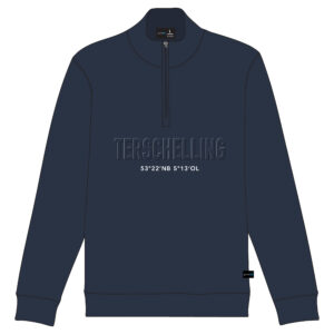 NIEUW ! Terschelling Trui. Half zip sweater